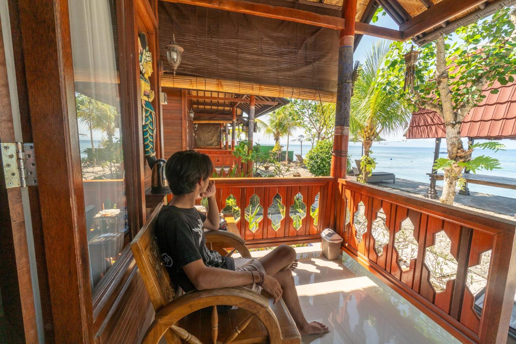 Merta Beach Bungalow By Bukit Vista Ped エクステリア 写真