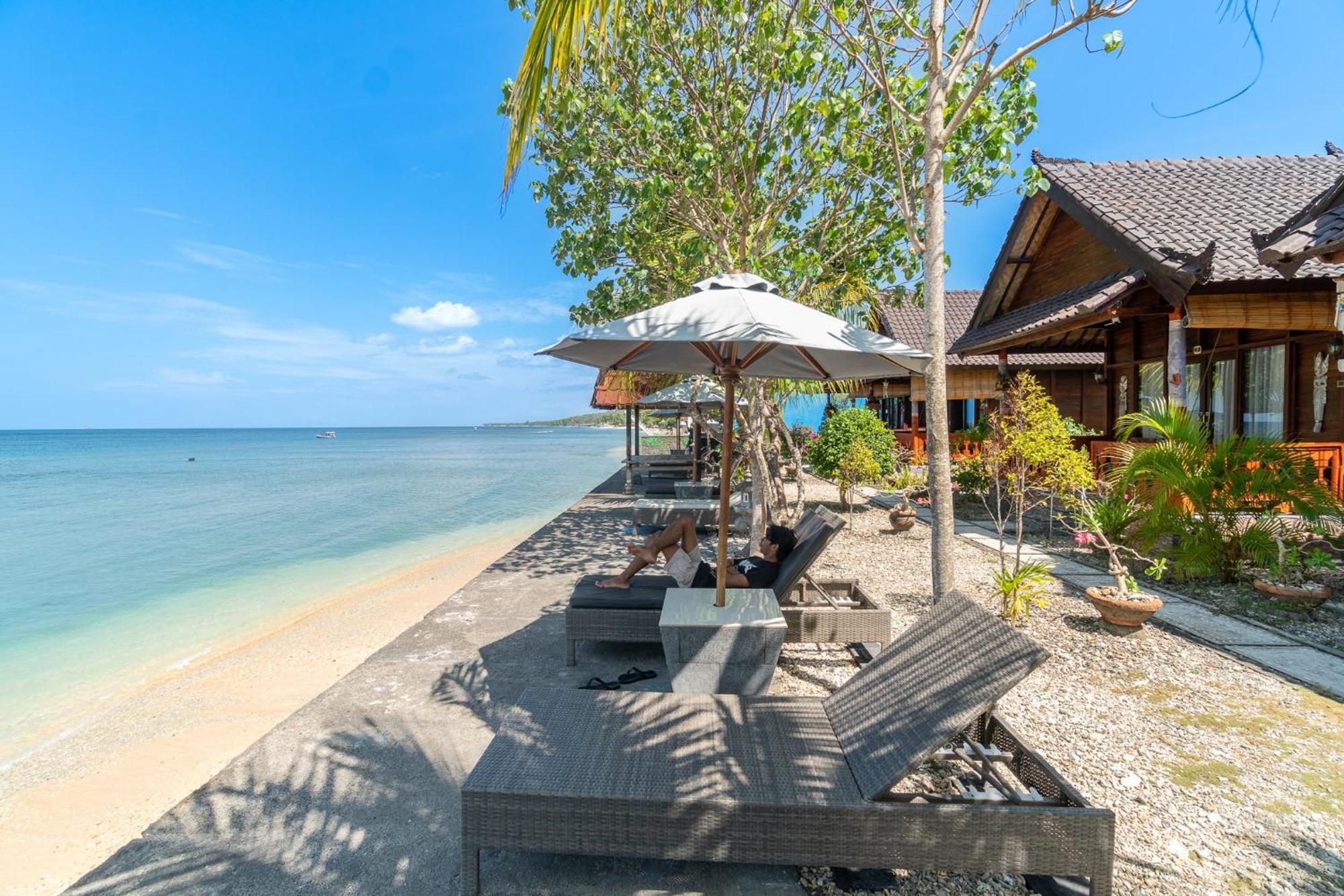 Merta Beach Bungalow By Bukit Vista Ped エクステリア 写真